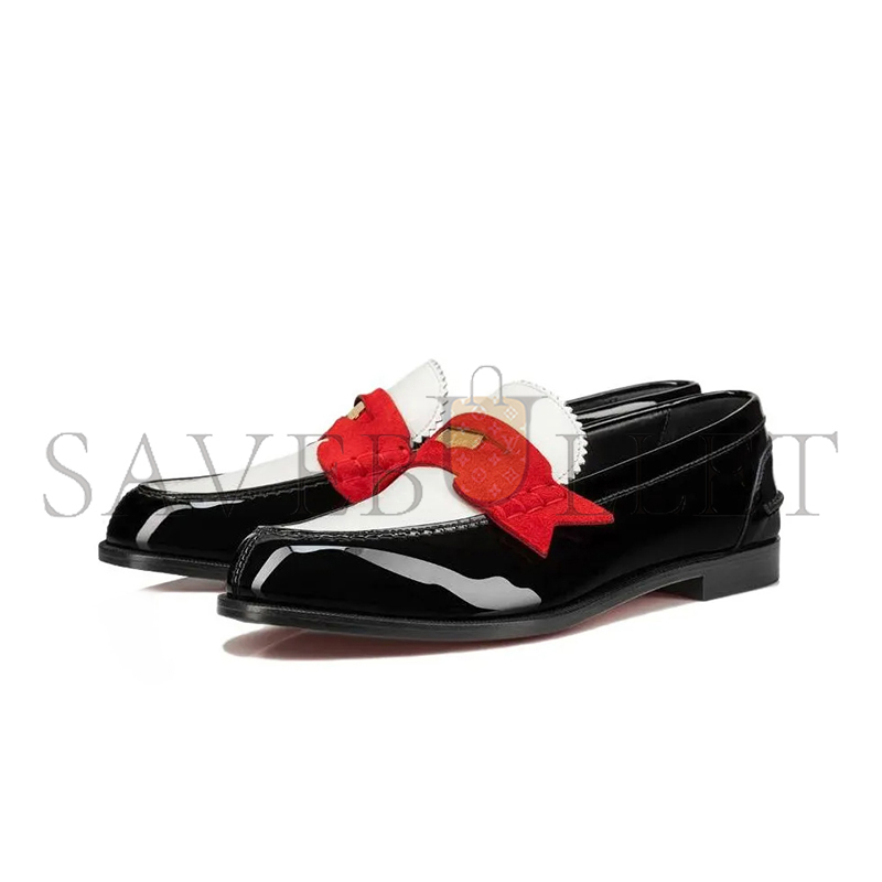 CHRISTIAN LOUBOUTIN LOAFERS PATENT LEATHER 3230386T003